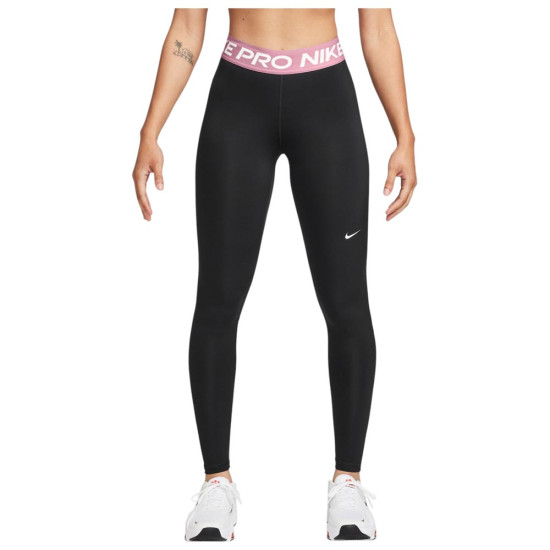 Nike Γυναικείο κολάν Pro Mid-Rise Mesh-Panelled Tights